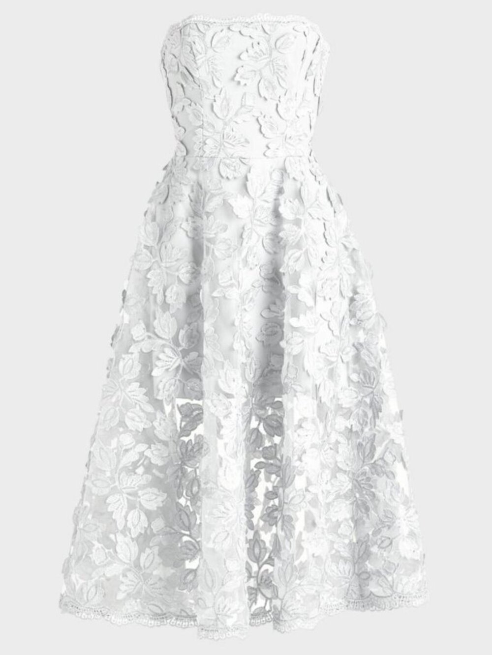 NWT HELSI Lace strapless dress - Size L (US12)
